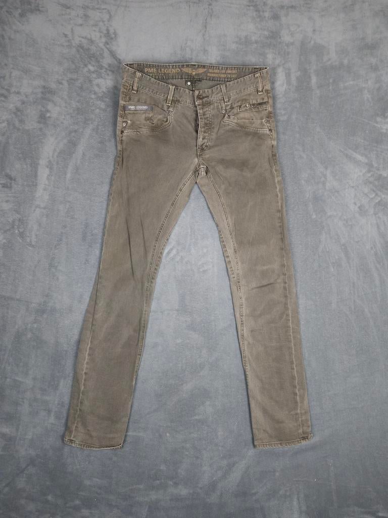Pme Legend Broek Skyhawk W32 L34 Regular Slim Fit Grijs., Kleding | Heren, Spijkerbroeken en Jeans, Zo goed als nieuw, W32 (confectie 46) of kleiner