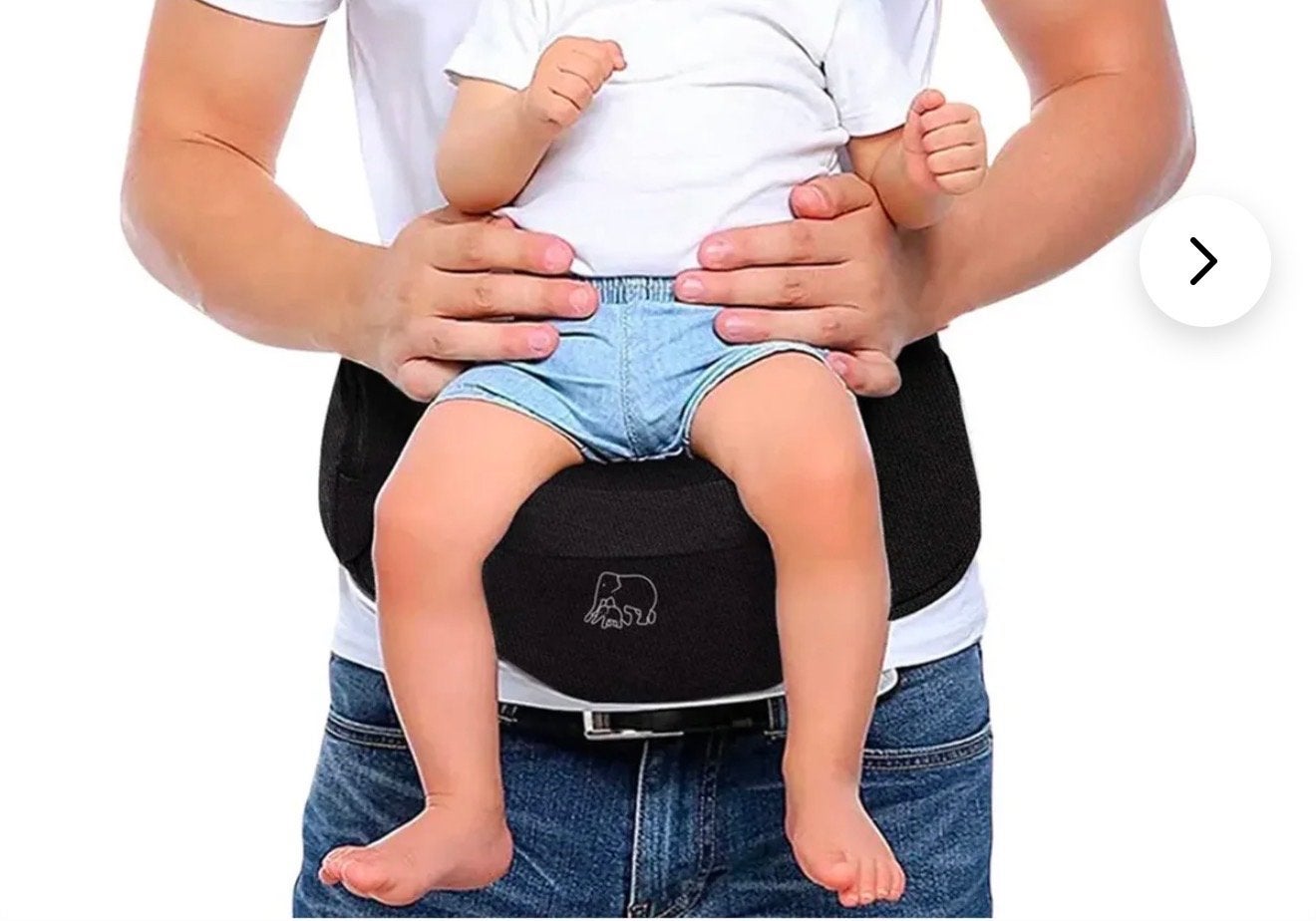 Deryan Ergonomische Heupdrager voor Baby's en Peuters, Overige merken, Buik of Rug, Ophalen of Verzenden, Zo goed als nieuw
