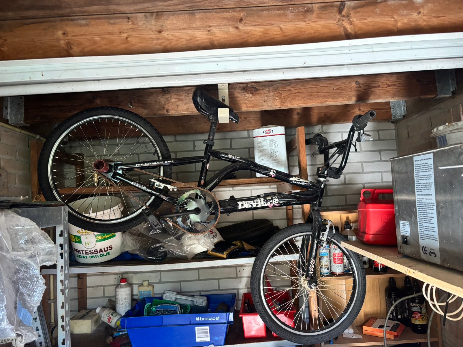 BMX Devil, Fietsen en Brommers, Ophalen, Gebruikt, Staal