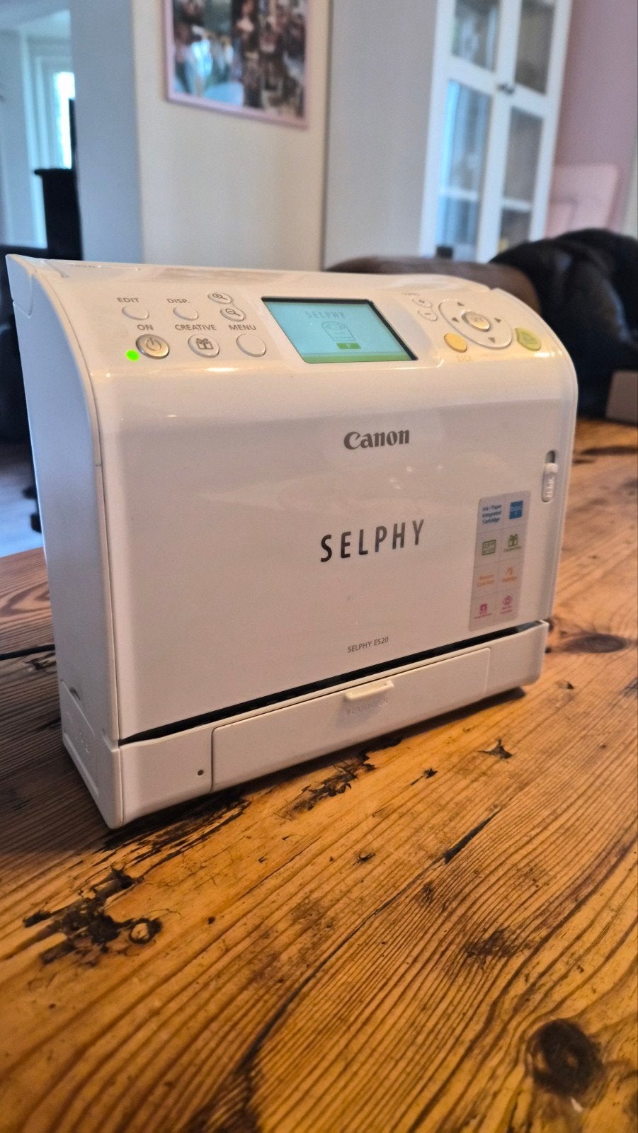 Canon Selphy ES20 Fotoprinter met extra fotopapier, Fotoprinter, PictBridge, Canon, Kleur printen