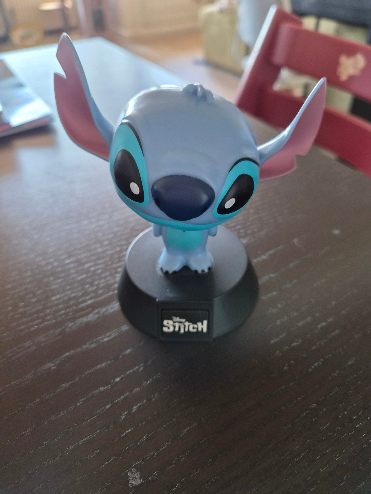 Disney Stitch LED Nachtlampje, Ophalen of Verzenden, Overige figuren, Zo goed als nieuw, Beeldje of Figuurtje
