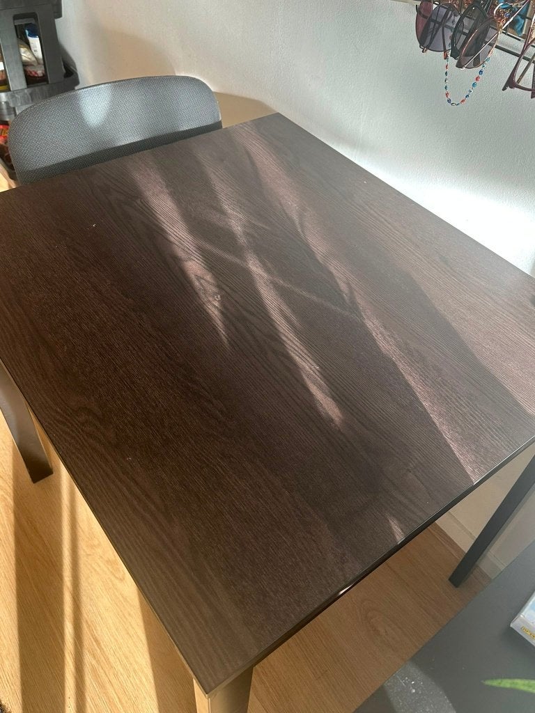 Tafel Ikea VANGSTA, Huis en Inrichting, Tafels | Eettafels, Gebruikt, 50 tot 100 cm, 50 tot 100 cm, Drie personen, Vierkant, Eikenhout