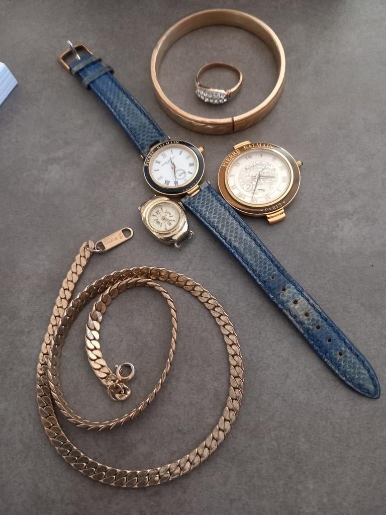 Leuk lotje vintage sieraden- niet werkend, Sieraden, Tassen en Uiterlijk, Antieke sieraden, Ophalen of Verzenden, Overige materialen