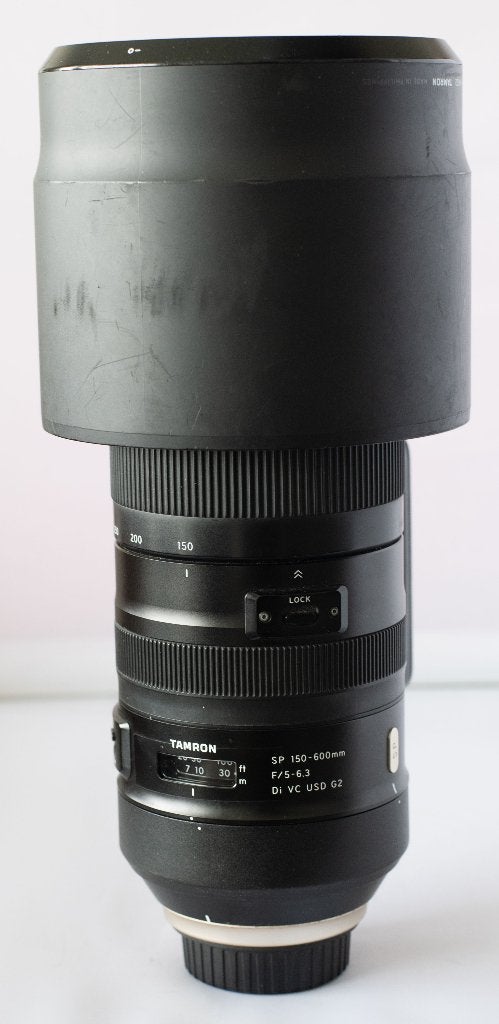 Tamron SP 150-600mm F/5-6.3 Di VC USD G2 Zoomlens, Ophalen, Overige typen, Zo goed als nieuw, Statiefgondel