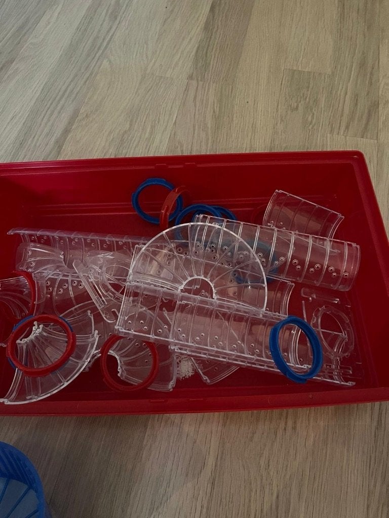 Hamsterkooi, Dieren en Toebehoren, Kooi, Gebruikt, Minder dan 75 cm, Hamster