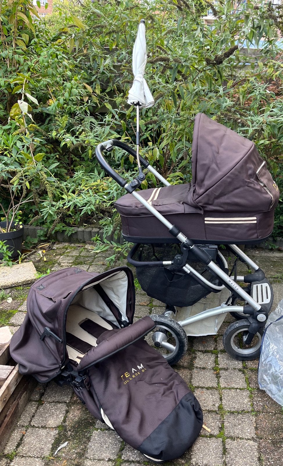 Mutsy Team College 01 combi kinderwagen, Ophalen, Zo goed als nieuw, Mutsy