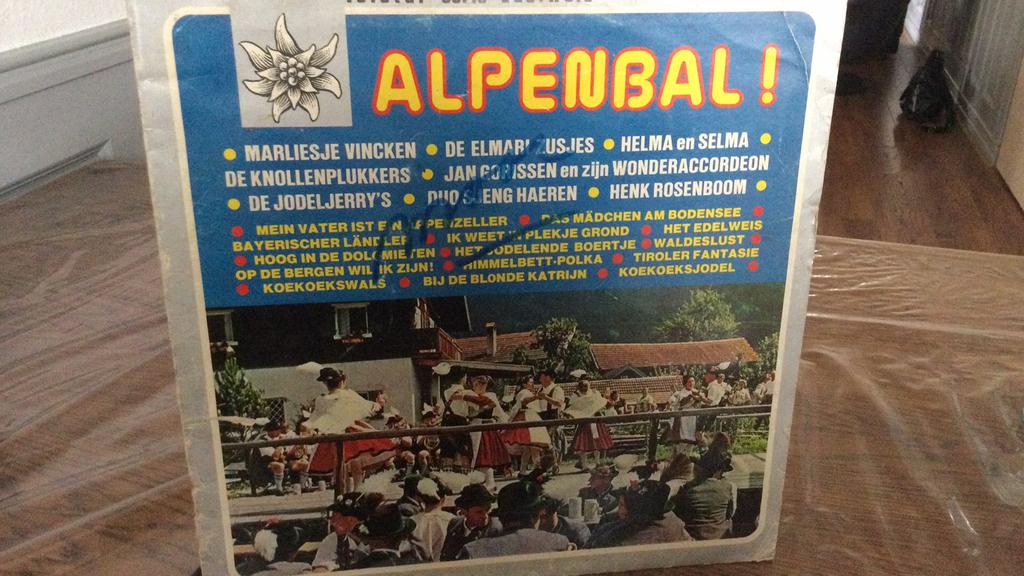 Alpenbal Telstar Edelweis, Cd's en Dvd's, Vinyl | Nederlandstalig, Ophalen of Verzenden, Gebruikt