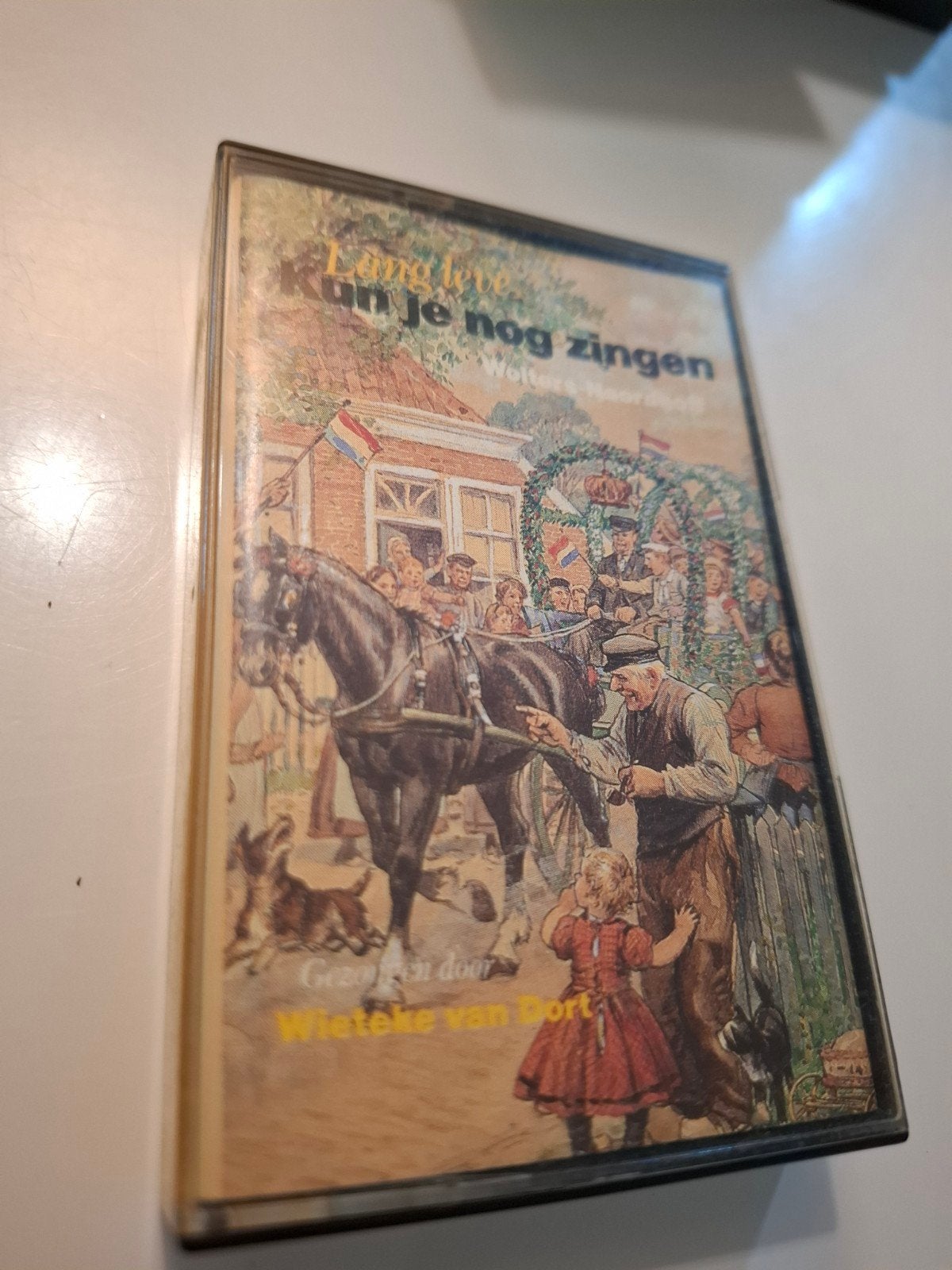 Lang leve kun je nog zingen - Wieteke van Dort cassette, Gebruikt, 1 bandje, Ophalen of Verzenden, Voorbespeeld