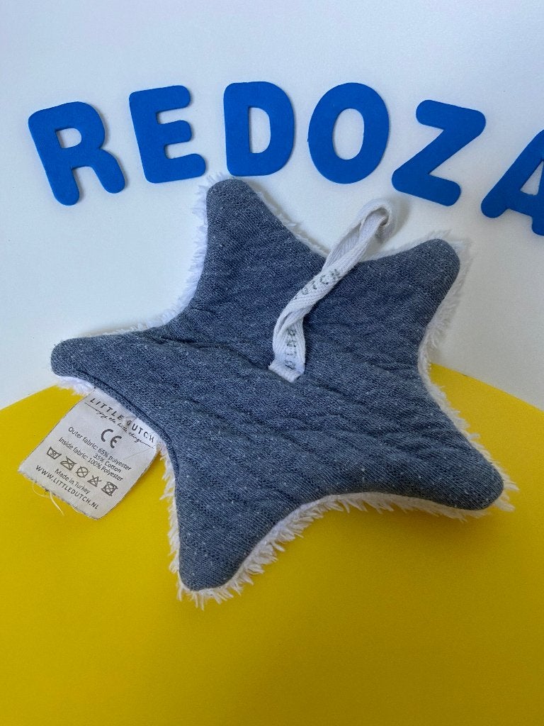 K2858 little dutch doekje ster wit blauw, Ophalen of Verzenden, Zo goed als nieuw, Overige typen