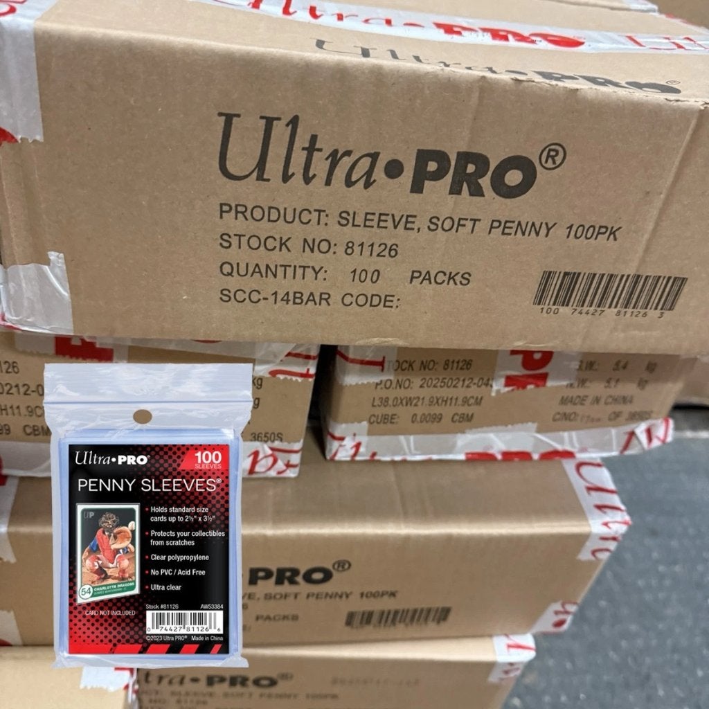 Ultra PRO 2.5" x 3.5" Soft Trading Card Penny Sleeves, Ophalen of Verzenden, Nieuw, Sleeves of Kaarthoesjes