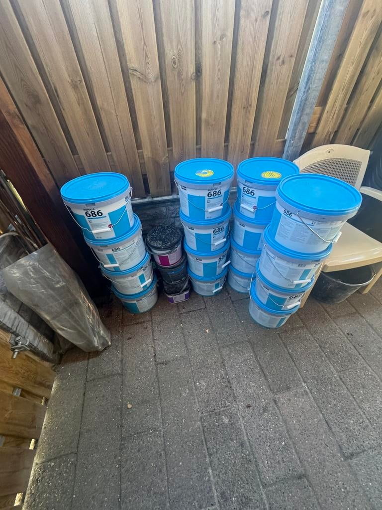 15x Eurocol 686 tegel lijm voor een scherpe prijs!!, Doe-het-zelf en Verbouw, Ophalen of Verzenden, Nieuw