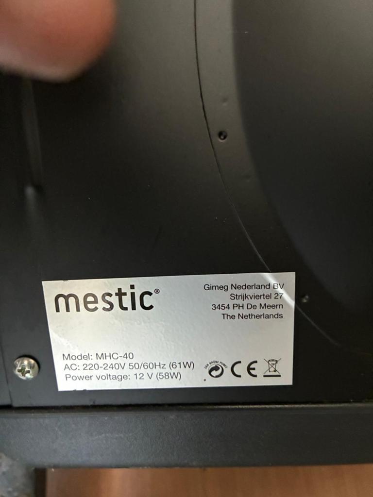 Mestic MHC40 compressor koelbox, Caravans en Kamperen, Koelboxen, Ophalen, Koelbox, Compressor