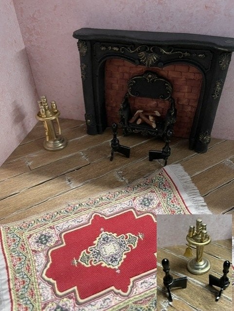 poppenhuis haardstel, Ophalen of Verzenden, Zo goed als nieuw, Poppenhuis