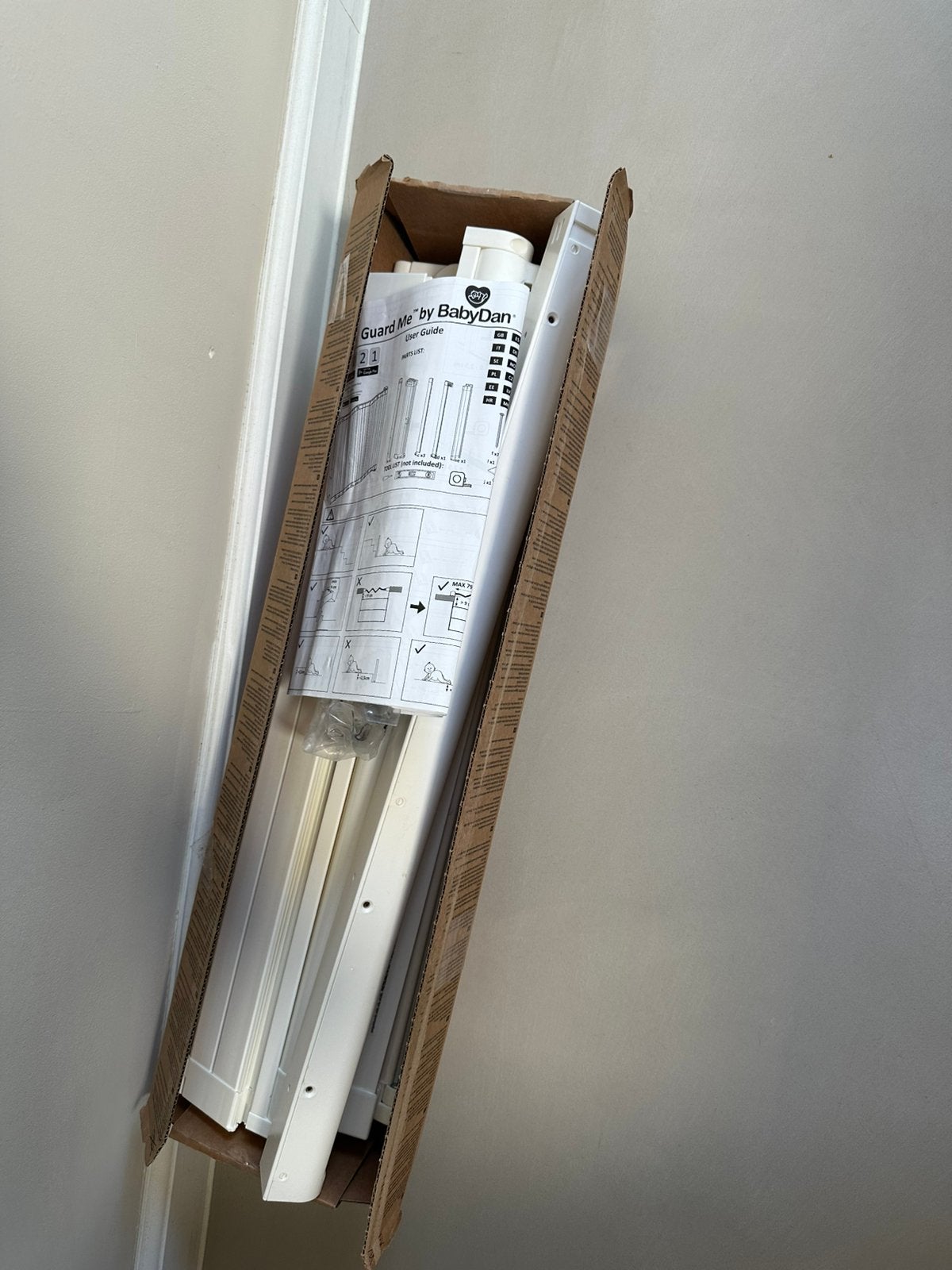 BabyDan Guard Me XL harmonica traphekje, Overige materialen, Gebruikt, Ophalen of Verzenden, 100 tot 115 cm
