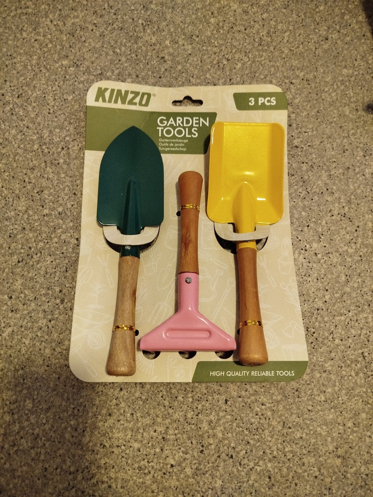 Kinzo Tuingereedschap Set - 3 Stuks, Ophalen of Verzenden, Nieuw, Overige soorten, Kinzo