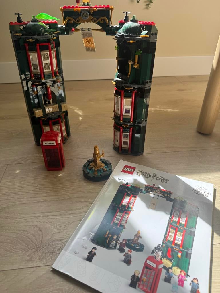 LEGO Harry Potter 76403 Het Ministerie van Toverkunst, Ophalen of Verzenden, Zo goed als nieuw, Overige merken