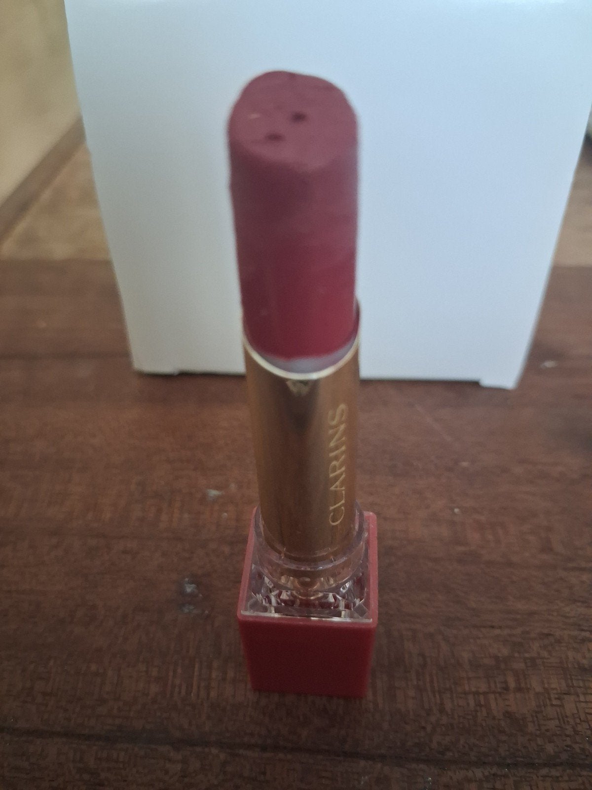 Clarins rouge prodige  lipstick, Verzenden, Zo goed als nieuw, Rood, Lippen