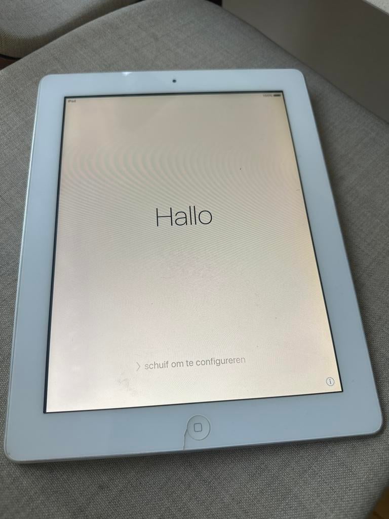 Oude iPad 16GB - Ideaal voor huisautomatisering/bediening, Computers en Software, Apple iPads, 10 inch, Gebruikt, Apple iPad, Wit