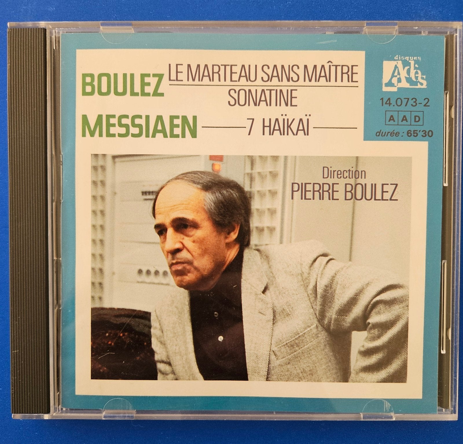 Boulez / Messiaen – Le Marteau sans maître / Sonatine / 7 Ha, Ophalen of Verzenden, Zo goed als nieuw, Orkest of Ballet