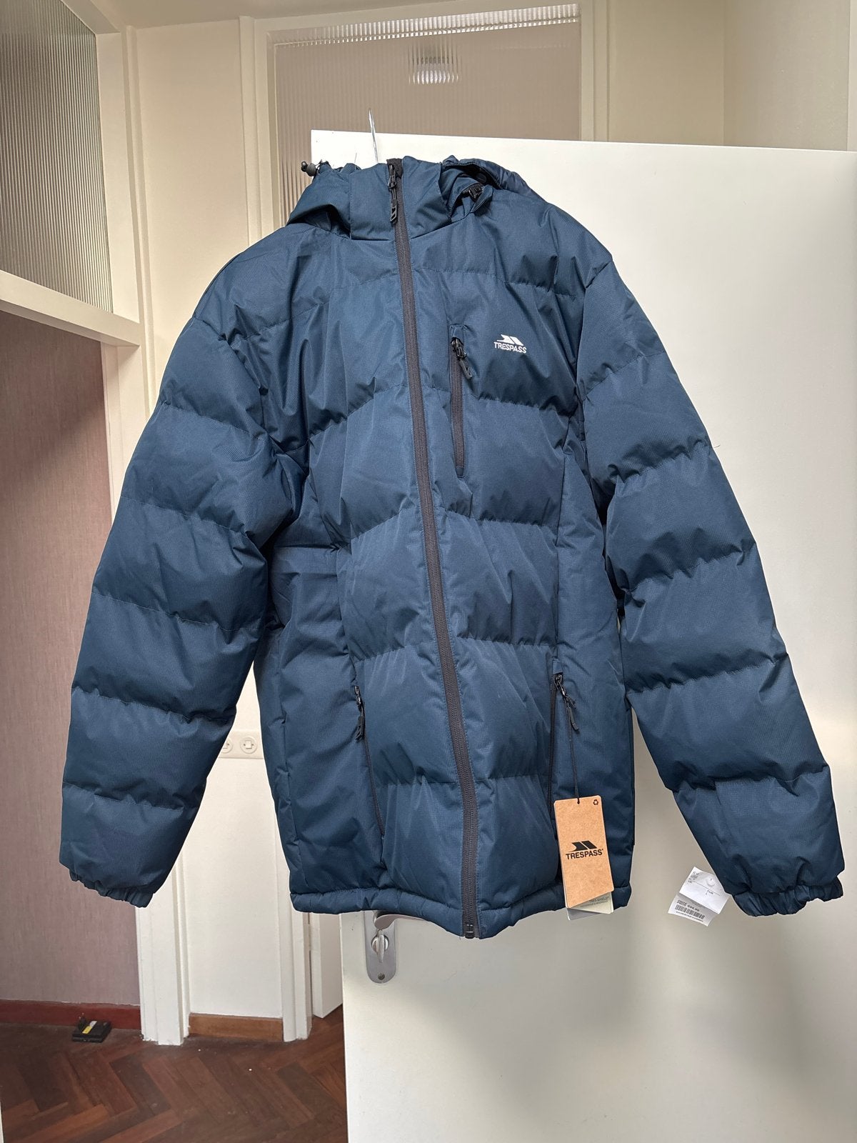 Nieuwe Trespass Padded Jas - Maat L, Ophalen of Verzenden, Nieuw, Maat 52/54 (L), Blauw