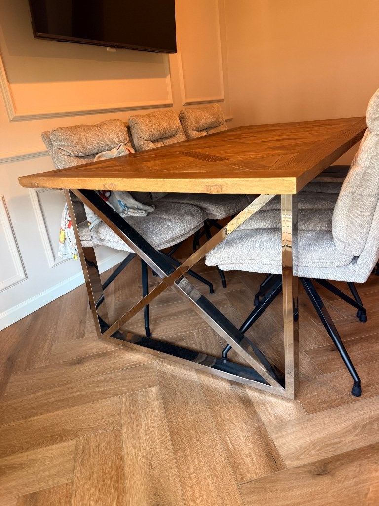Foto 4 van Eettafel (en eventueel salon tafel set)