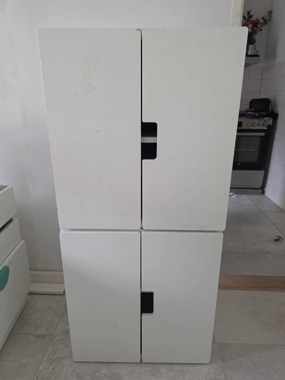 2x ikea stuva kast, Ophalen, Gebruikt, Meerdere deuren, 50 tot 100 cm
