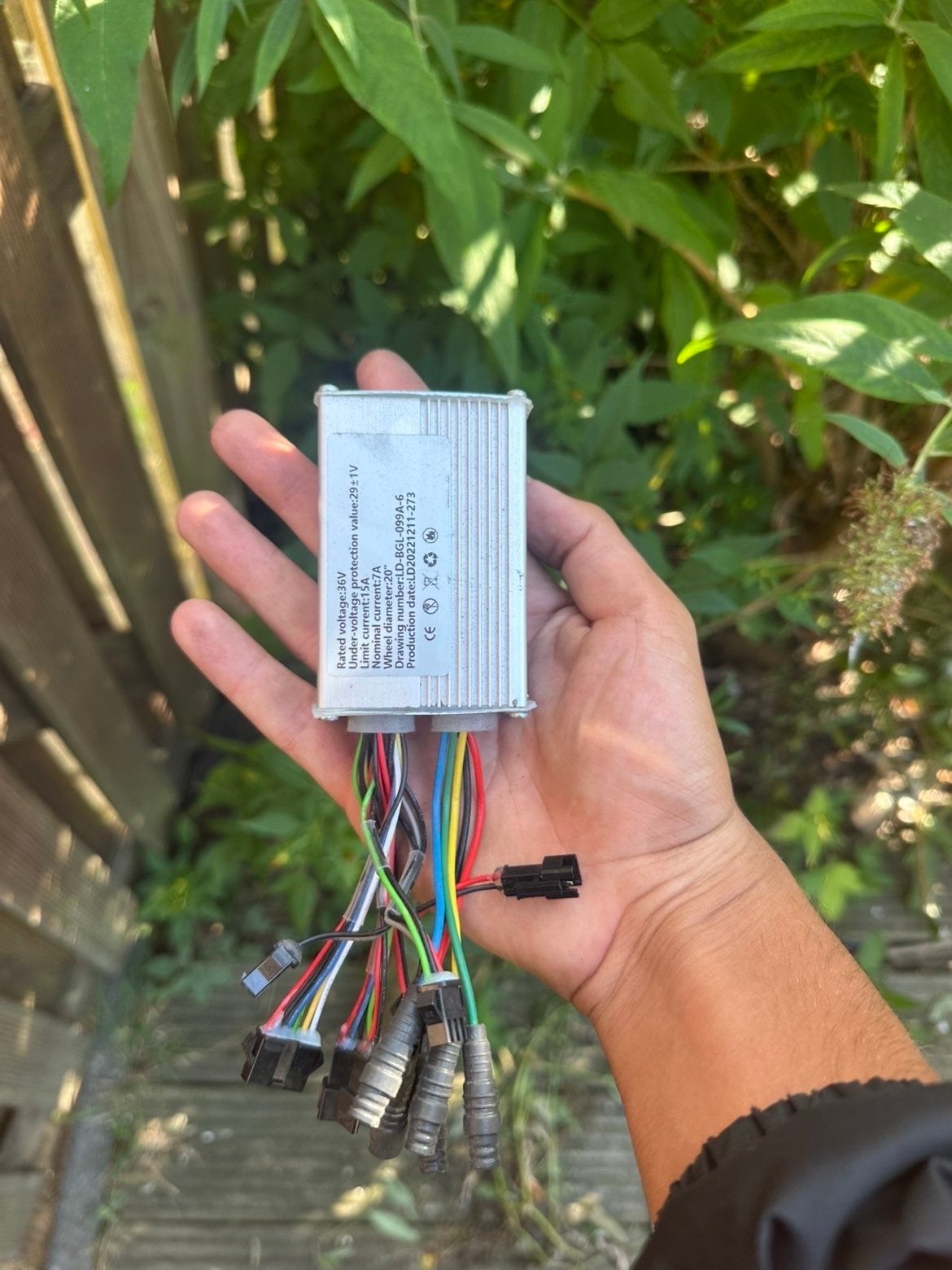 36V E-bike Controller - Zo goed als nieuw, Fietsen en Brommers, Fietsonderdelen, Elektrische fiets, Ophalen of Verzenden, Zo goed als nieuw
