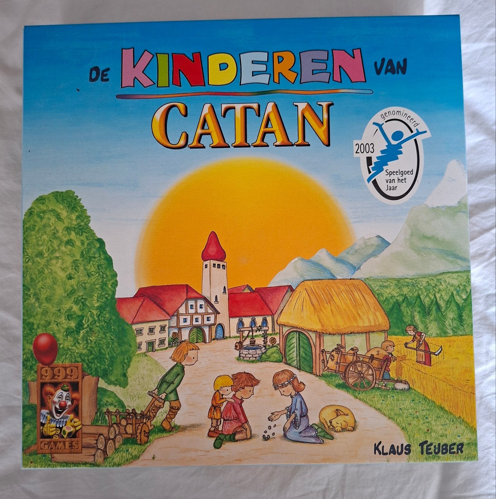 Bordspel De Kinderen van Catan - Zo goed als nieuw, Een of twee spelers, Ophalen of Verzenden, Zo goed als nieuw, 999 Games
