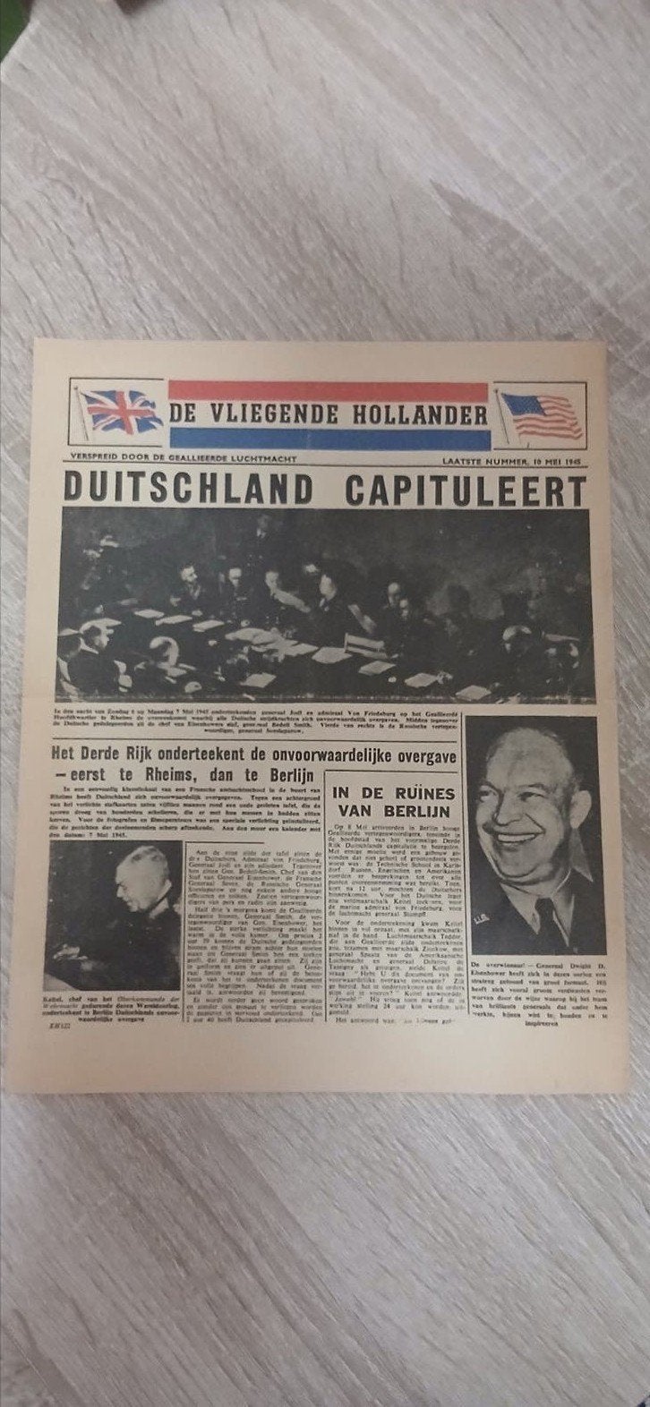 De Vliegende Hollander WO2 krant, Verzenden, Landmacht, Nederland, Boek of Tijdschrift