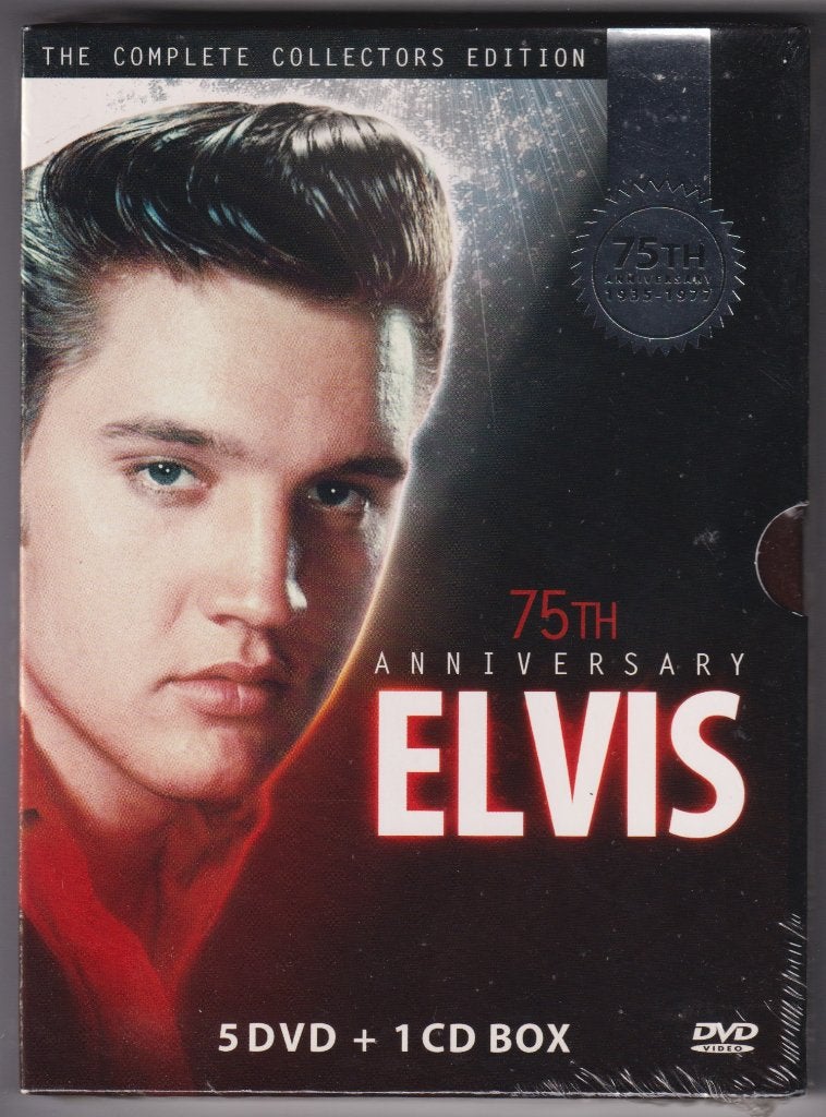Elvis (Presley) 75th Anniversary 5 DVD + 1 CD Box, Alle leeftijden, Verzenden, Nieuw in verpakking, Nederlands
