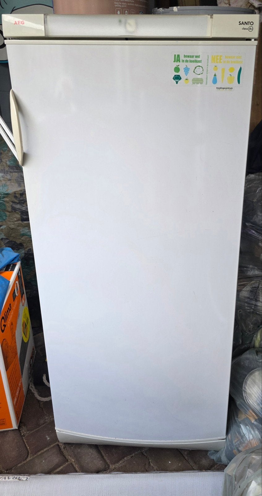 Koelkast gratis, Ophalen of Verzenden, Gebruikt, Minder dan 60 cm, 160 cm of meer