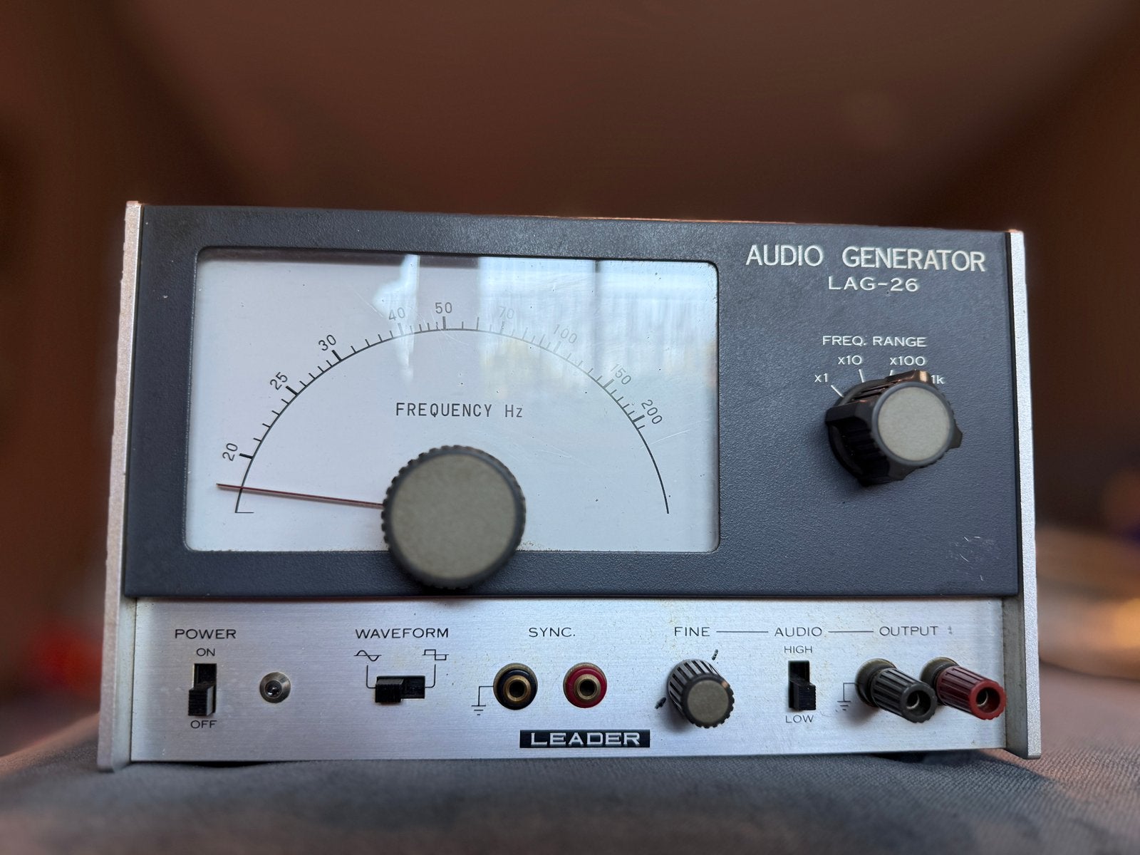 Leader LAG-26 Audio Generator – volledig werkend & getest, Ophalen, Zo goed als nieuw