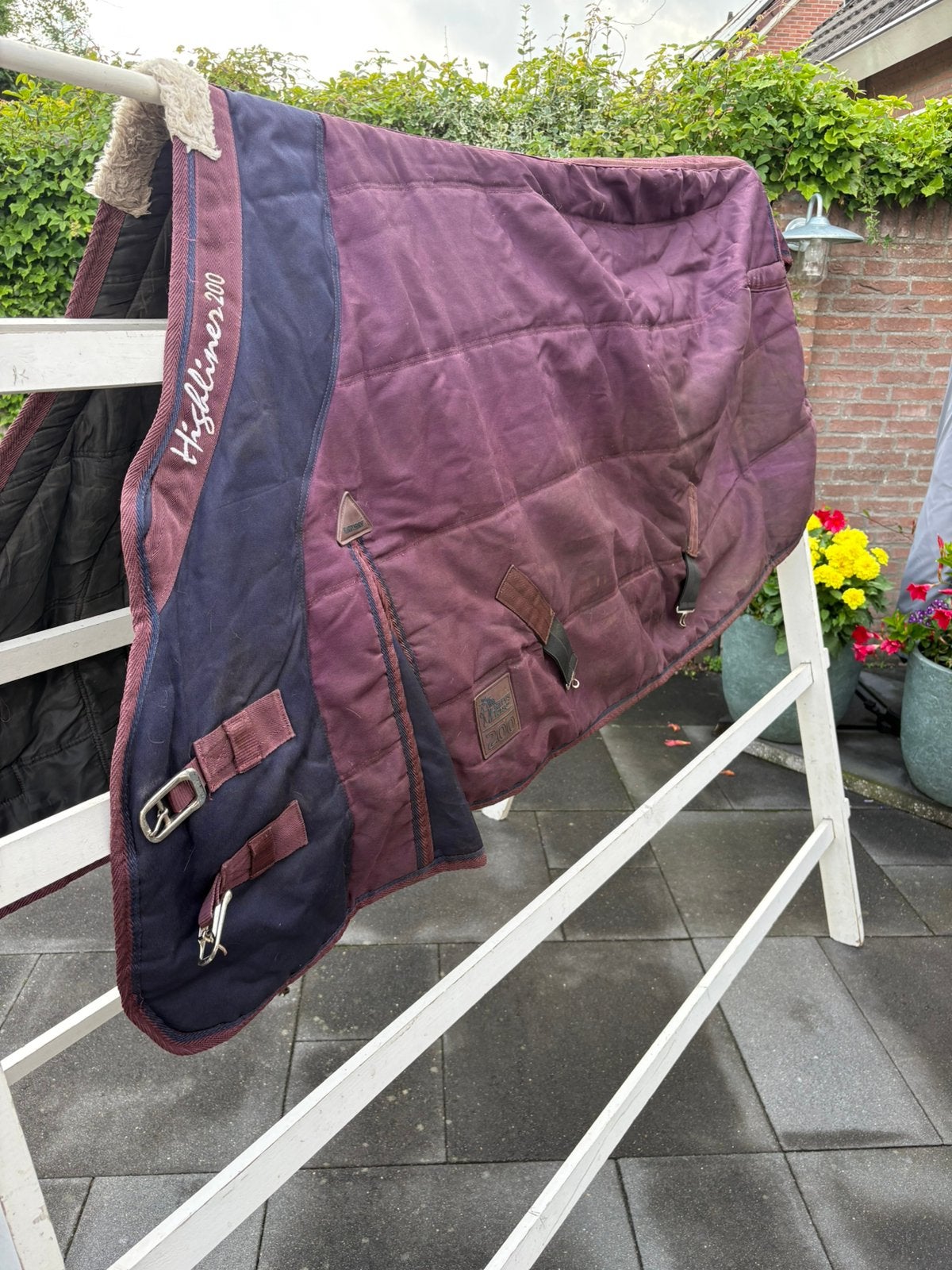 Harry’s horse staldeken highliner 200 gram maat 185, Dieren en Toebehoren, Ophalen of Verzenden, Gebruikt