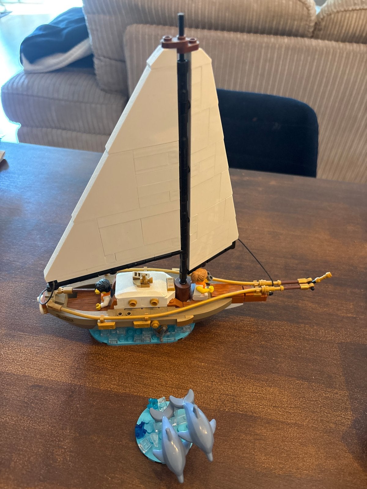Lego zeilboot met dolfijnen 40487, Ophalen of Verzenden, Zo goed als nieuw, Overige merken