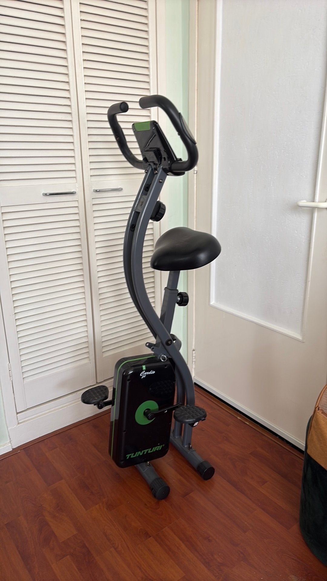 Opvouwbare hometrainer fiets, Ophalen, Zo goed als nieuw, Hometrainer