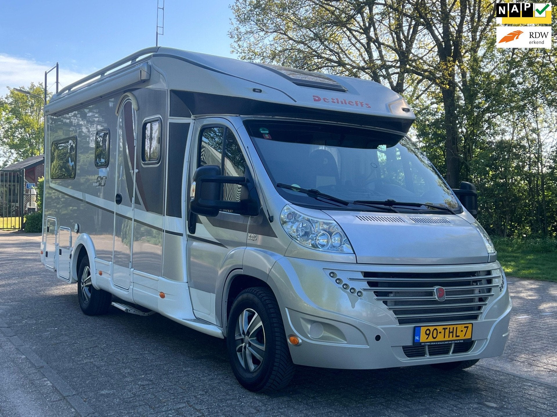 Dethleffs T 6700 EIGHTY K0GI0G0ADTC054 BJ2012 EERSTE EIGENAA, Caravans en Kamperen, Startonderbreker, Standkachel, Luifel, Laviecars@live.nl