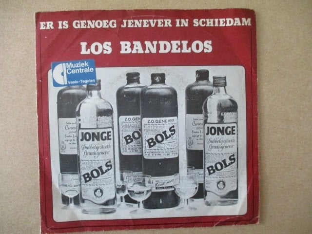 s0389 los bandelos - dr is genoeg jenever in schiedam, Ophalen, Gebruikt, 7 inch, Overige genres