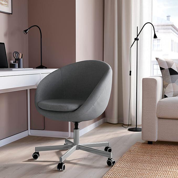 Desk chair Ikea Skruvsta, Ophalen of Verzenden, Zo goed als nieuw, Grijs