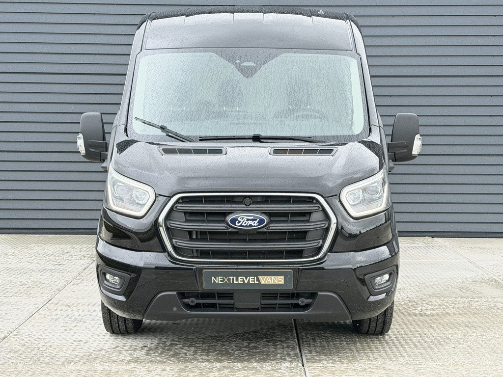 Ford Transit 350 2.0 TDCI 165 PK Limited L2 / H2 360 Camera, Voorwielaandrijving, Stof, 4 cilinders, Met garantie (alle)