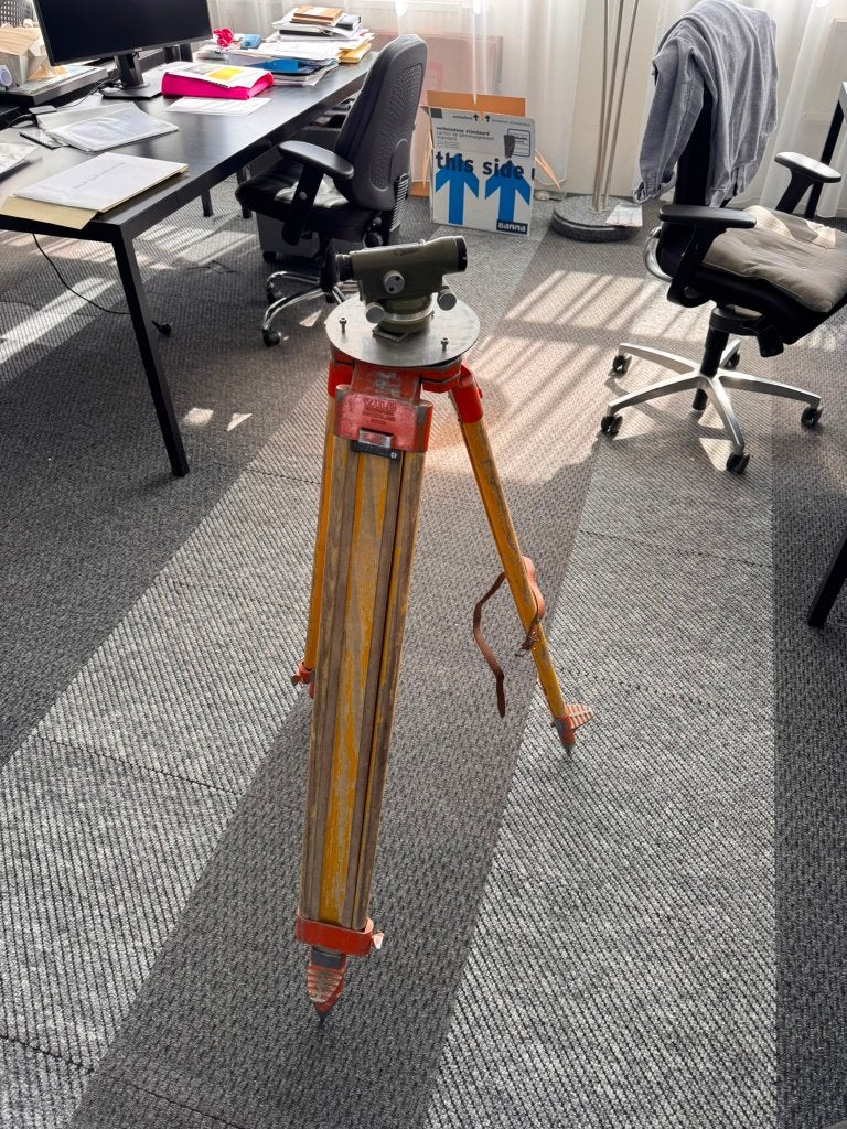 waterpasinstrument op statief, Ophalen, Gebruikt, Overige meters