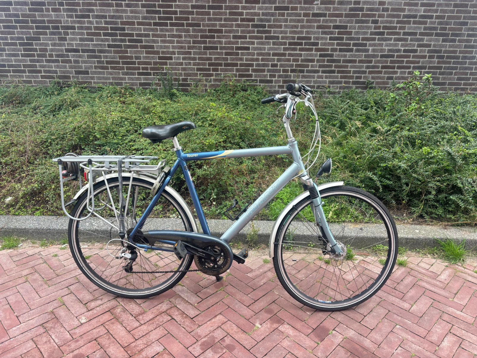 Giant Tourer Herenfiets, Fietsen en Brommers, Ophalen, Gebruikt, Versnellingen, Giant