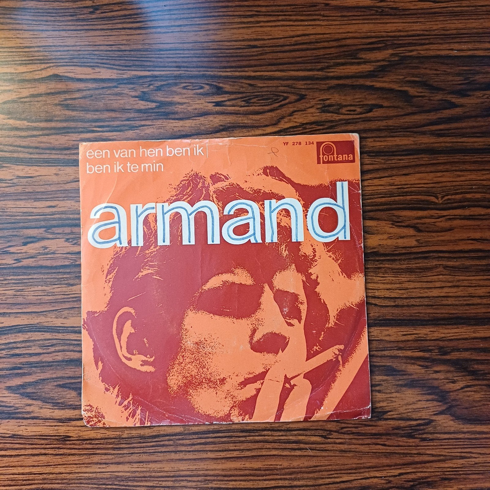 Armand - Een van hen ben ik / Ben ik te min, Gebruikt, Originele persing, 7 inch, Ophalen of Verzenden