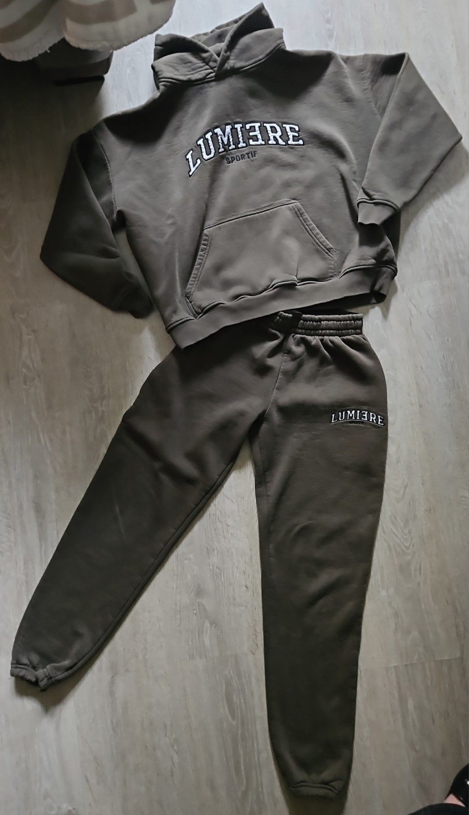 lumiere pak huispak joggingpak maat s, Ophalen of Verzenden, Zo goed als nieuw, Maat 38/40 (M)