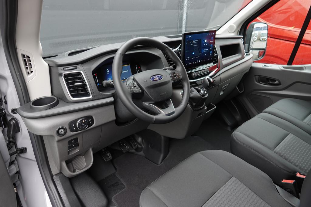 Ford Transit L3H2 | 165Pk | 3.500kg. trekgewicht | 350 | Rap, Auto's, Bestelauto's, Voorwielaandrijving, 12 maanden, Stof, Zwart