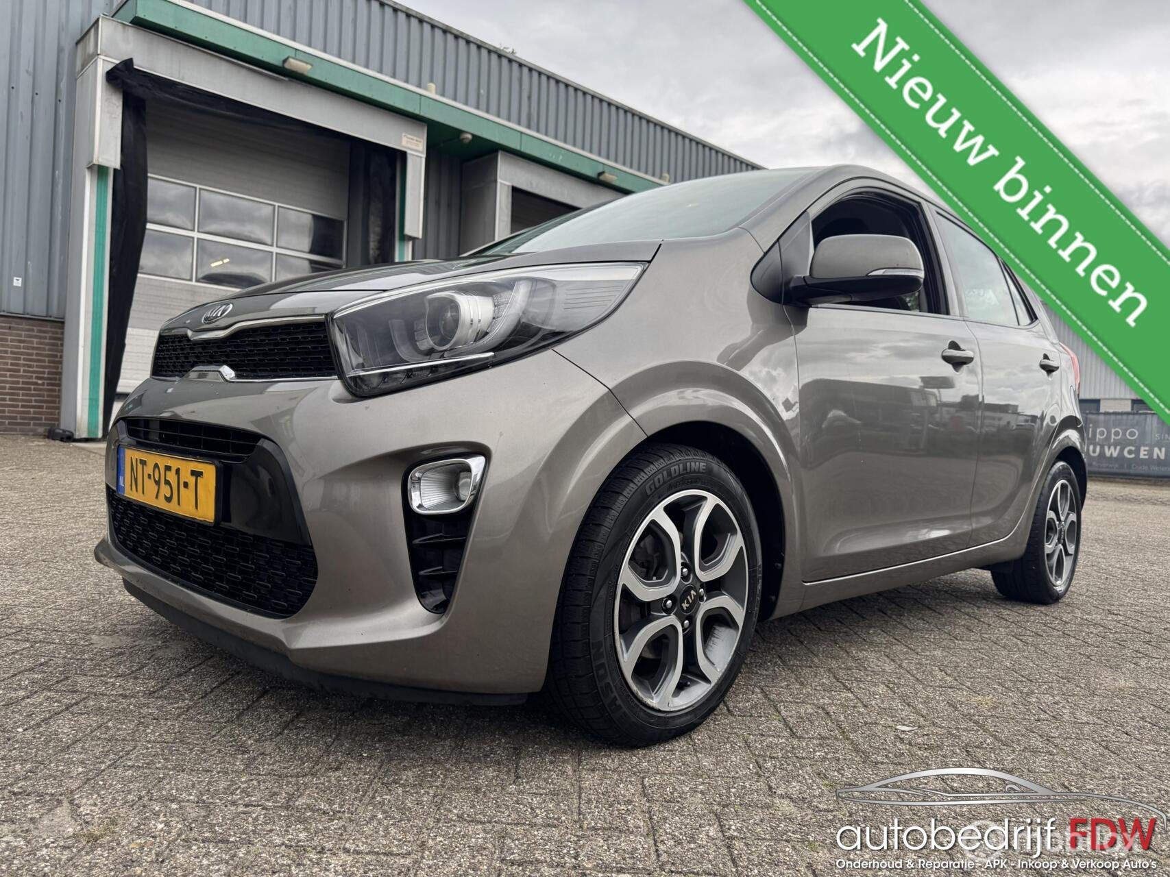 Kia Picanto 1.0 CVVT/LED/LM VELGEN/NAP/AIRCO/CAMERA/CRUISE C, Voorwielaandrijving, Gebruikt, Euro 6, Start-stop-systeem