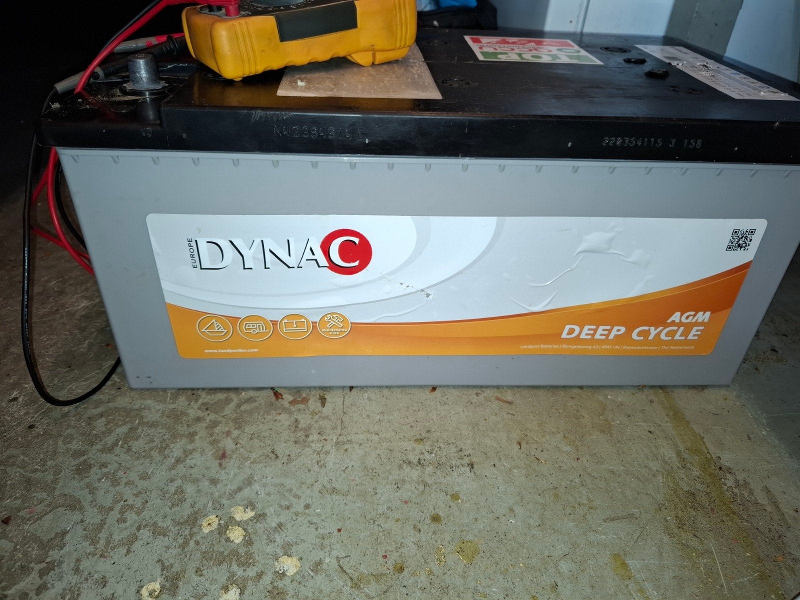 DYNAC Deep Cycle AGM Accu 220Ah - Top Conditie, Auto-onderdelen, Ophalen