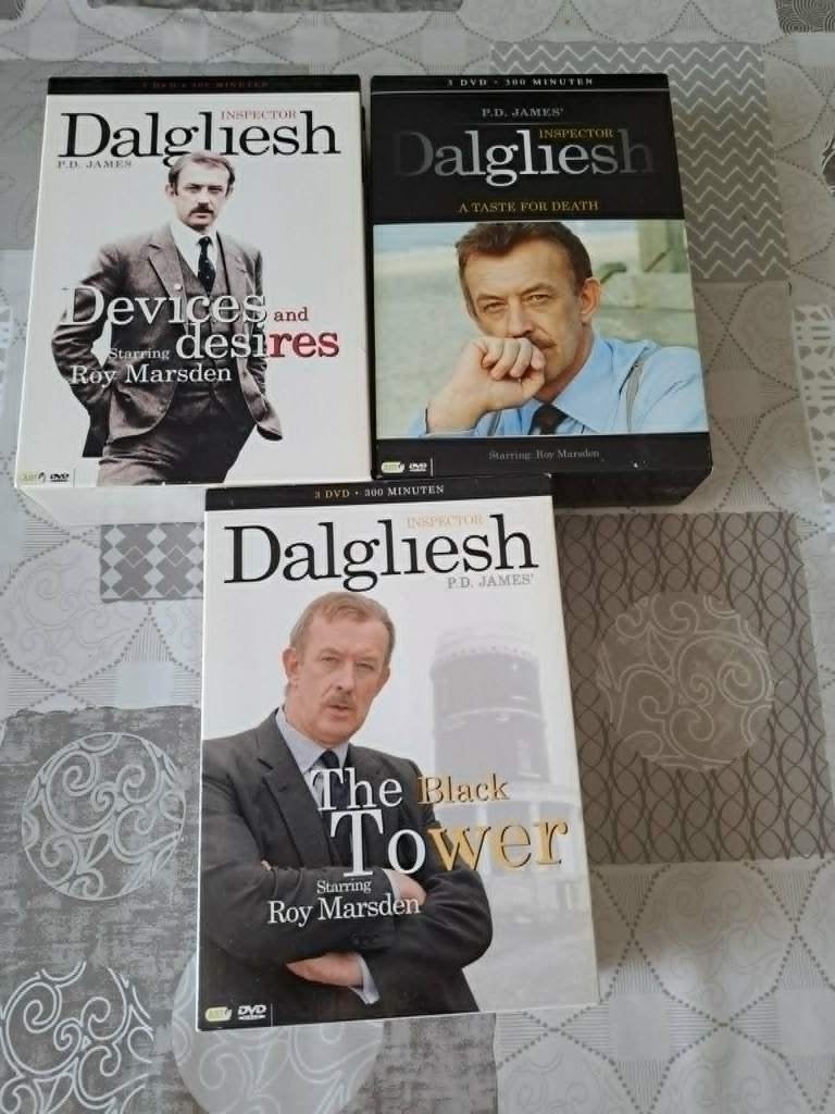 lot inspecteur dalgliesh  ( roy marsden ), Cd's en Dvd's, Vanaf 16 jaar, Ophalen of Verzenden, Zo goed als nieuw, Actie en Avontuur