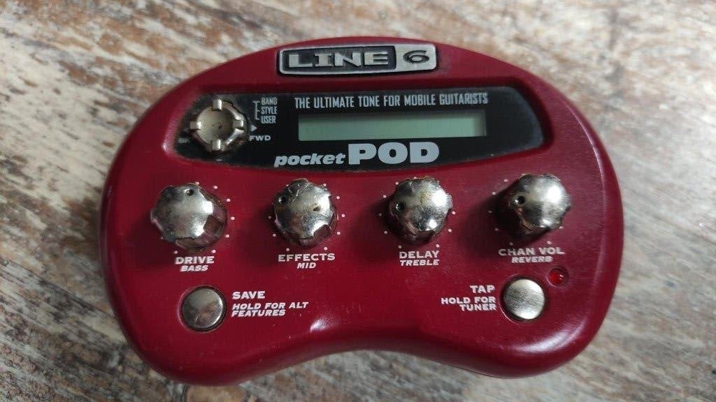 Line 6 Pocket Pod, Ophalen, Zo goed als nieuw