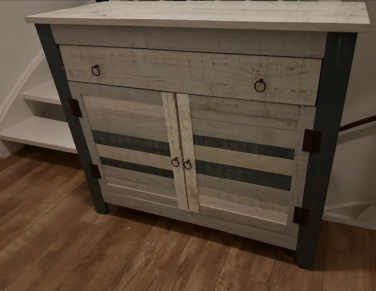 dressoir/kastje met lade en deuren en peuterbed, Ophalen, 50 tot 100 cm, Zo goed als nieuw, Met lade(s)