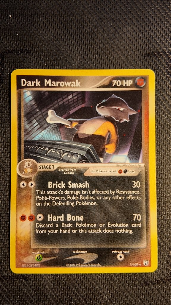 Dark Marowak 7 Team Rocket Returns | Pokemon kaart, Ophalen, Zo goed als nieuw, Losse kaart, Foil
